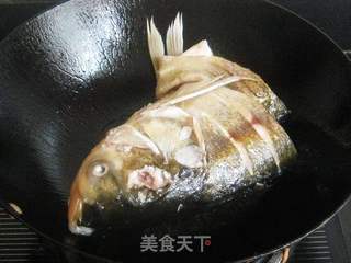 南瓜鲢鱼头的做法步骤:4