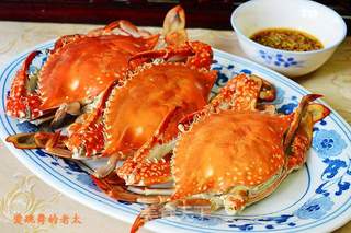 清蒸梭子蟹的做法步骤:6