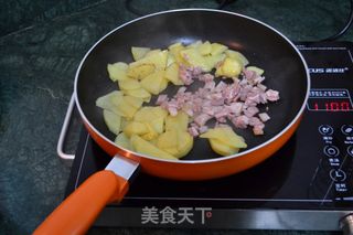 【马铃薯培根小饼】的做法步骤:4