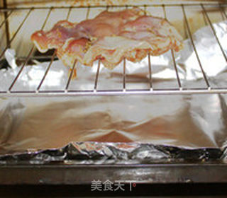 红酒橙汁迷迭香烤鸡腿扒的做法步骤:6