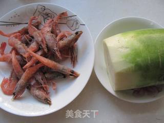 虾和萝卜的绝配---北极虾萝卜汤的做法步骤:3