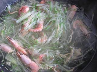 虾和萝卜的绝配---北极虾萝卜汤的做法步骤:9