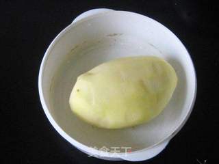 【加拿大野生北极虾】土豆炒虾的做法步骤:2