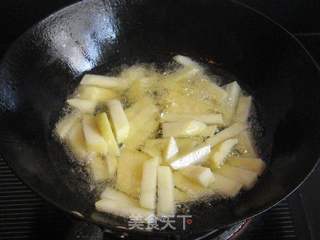 【加拿大野生北极虾】土豆炒虾的做法步骤:4