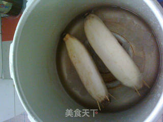 蜜汁糯米藕的做法步骤:5