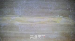 鸡蛋手擀面条的做法步骤:8