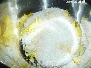 可爱小骨芝麻饼的做法步骤:3
