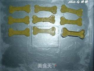可爱小骨芝麻饼的做法步骤:15