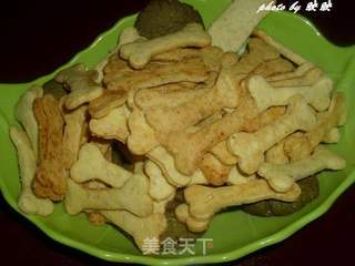 可爱小骨芝麻饼的做法步骤:18