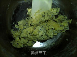 黑芝麻饼干的做法步骤:7