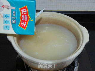 皮蛋肉丝粥的做法步骤:4