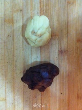 双色星形饼干的做法步骤:5