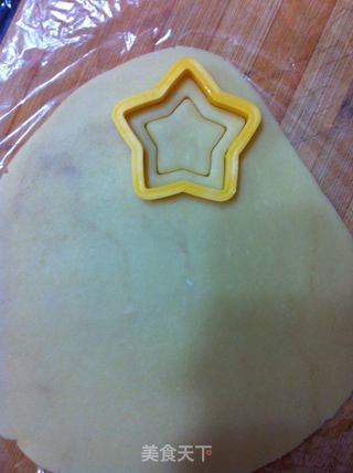 双色星形饼干的做法步骤:6