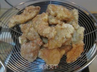 溜肉段的做法步骤:4