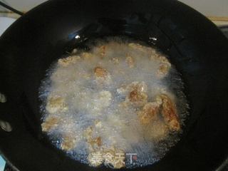 溜肉段的做法步骤:5