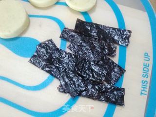 日式煎海苔土豆饼的做法步骤:5