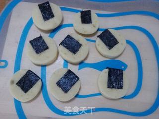 日式煎海苔土豆饼的做法步骤:6