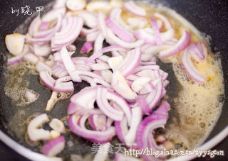 铁棍山药咖喱牛肉饭的做法步骤:5