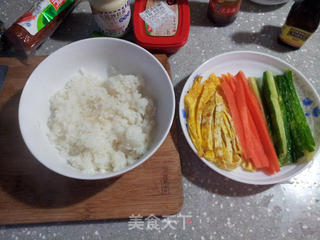 紫菜饭卷----寿司的做法步骤:4