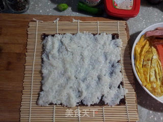 紫菜饭卷----寿司的做法步骤:6