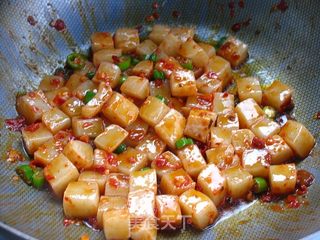 轻松烹制肠道清道夫——烧魔芋豆腐的做法步骤:6