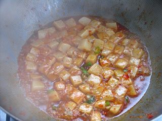轻松烹制肠道清道夫——烧魔芋豆腐的做法步骤:9