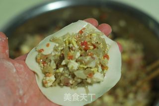 酸香适口、开胃解腻的【酸菜盒子】的做法步骤:16