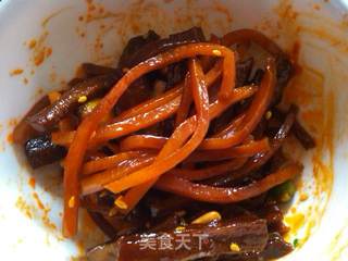 胡萝卜白菜焖米饭的做法步骤:6