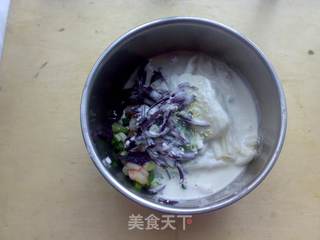 【加拿大野生北极虾】北极虾杂粮煎饼的做法步骤:4