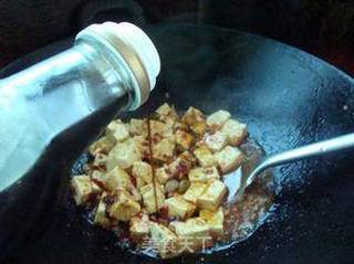 素菜也美味——大葱炒豆腐的做法步骤:7