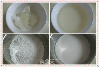 椰蓉杏仁钵仔糕的做法步骤：2