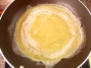 鸡蛋薯粉皮的做法步骤:3