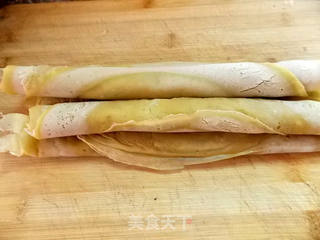 鸡蛋薯粉皮的做法步骤:5