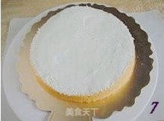 【花篮蛋糕】---- 分享一款漂亮的蛋糕裱花的做法步骤:7