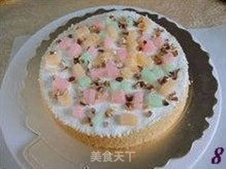 【花篮蛋糕】---- 分享一款漂亮的蛋糕裱花的做法步骤:8