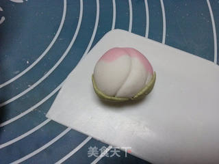 彩绘汤圆の蒸仙桃——年夜桌上的小仙子的做法步骤:10