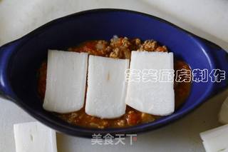 “焗烤芝士肉酱手工年糕”,美味的让自己感动!的做法步骤:3