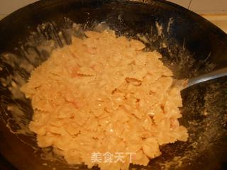 虾仁奶油意大利面的做法步骤:7