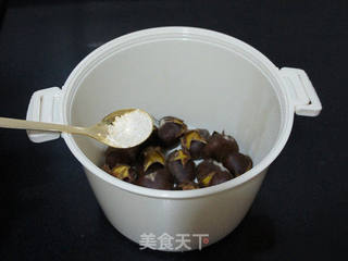 茶香栗子的做法步骤:6
