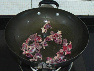 鸡胗烧花菜的做法步骤:6