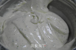 荠菜米粉戚风蛋糕的做法步骤:5