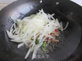 冬瓜炒肉丝的做法步骤:9