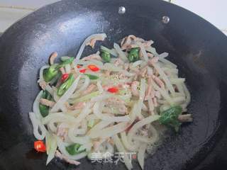 冬瓜炒肉丝的做法步骤:11