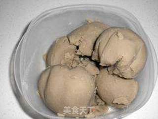 豆沙肉松馅的做法步骤:4