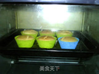 舒芙蕾乳酪小蛋糕的做法步骤:16