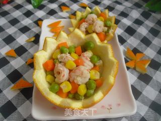 豌豆玉米虾球的做法步骤：9
