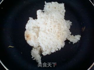 青蒜火腿蛋炒饭的做法步骤:8