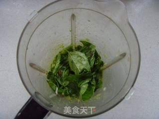 清新浓郁---自制意大利青酱Pesto的做法步骤:4