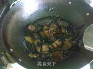 黑豆卤肉的做法步骤:9