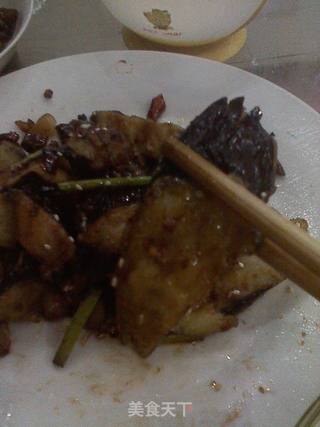 家庭版风味茄子---口感和饭店的一样好吃!的做法步骤:6